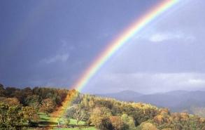 为什么雨后天上挂着彩虹