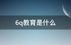 6q教育是什么