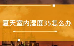 夏天室内湿度35怎么办